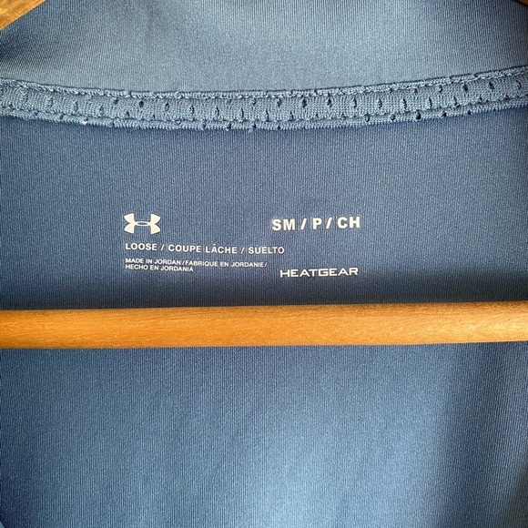 Under Armour Heat Gear Thin Light Loose Athletic Track Jacket - Picture 4 of 5